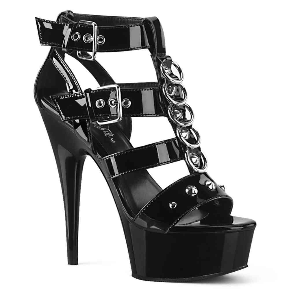 Pleaser Pleaser - DELIGHT-658 High heels - Black | Attitude Europe
